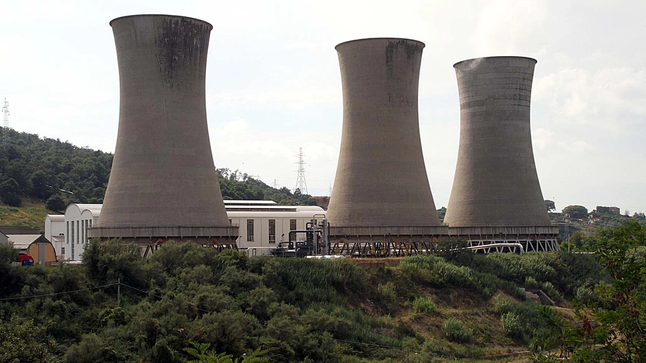 La centrale di Larderello