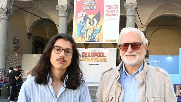 Giulio Strambi di Rifondazione Comunista e Matteo Pelleriti dei Giovani Comunisti durante l’incontro con la stampa (foto Alcide)