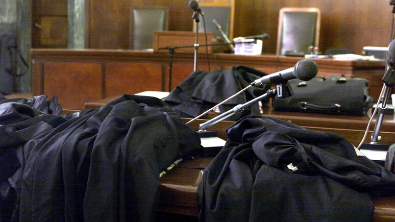 Un'aula di tribunale in una foto di repertorio Ansa