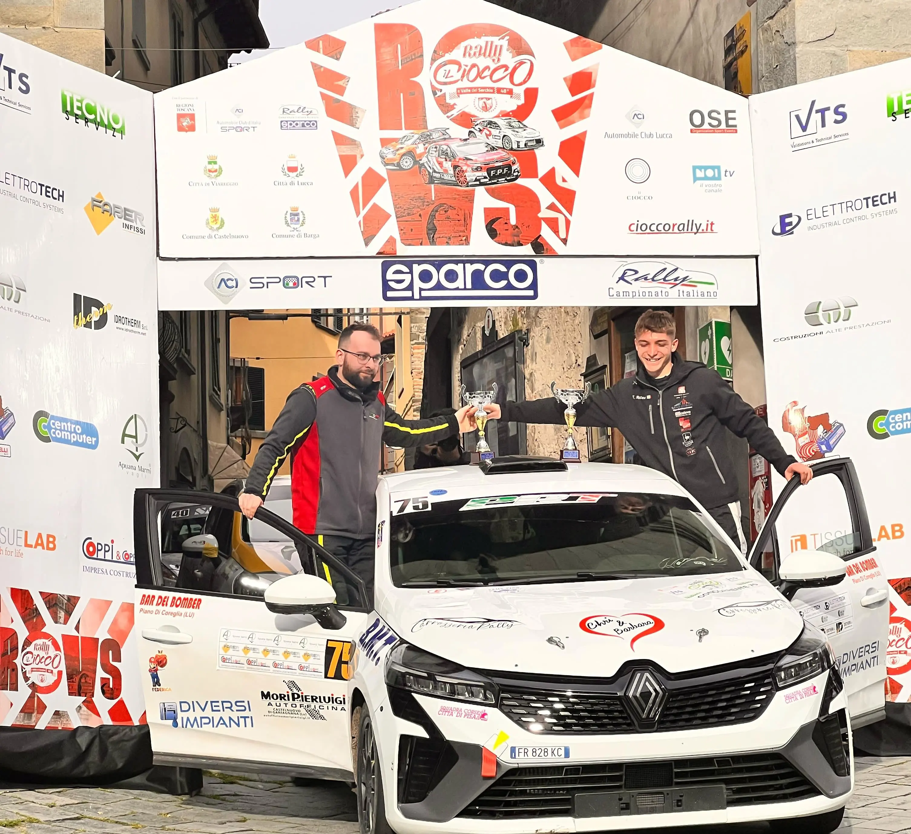 Motori: ottime prestazioni della Squadra Corse al Rally del Ciocco