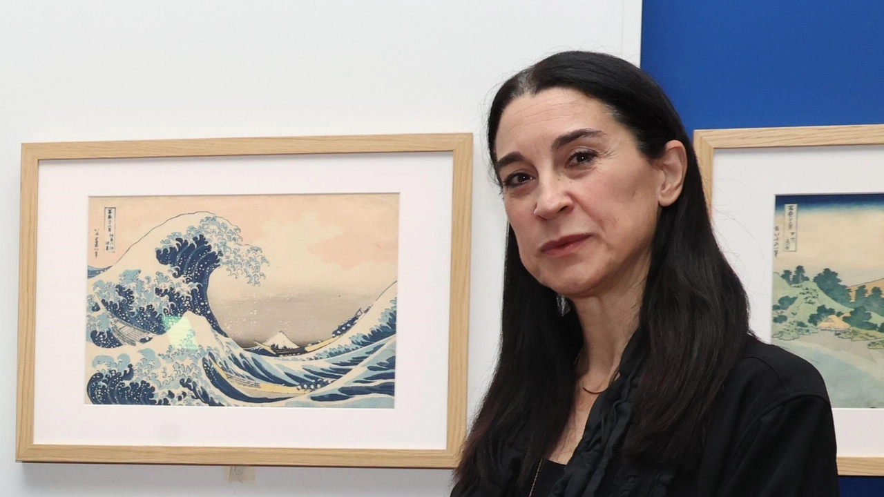 La curatrice della mostra Hokusai, Rossella Menegazzo