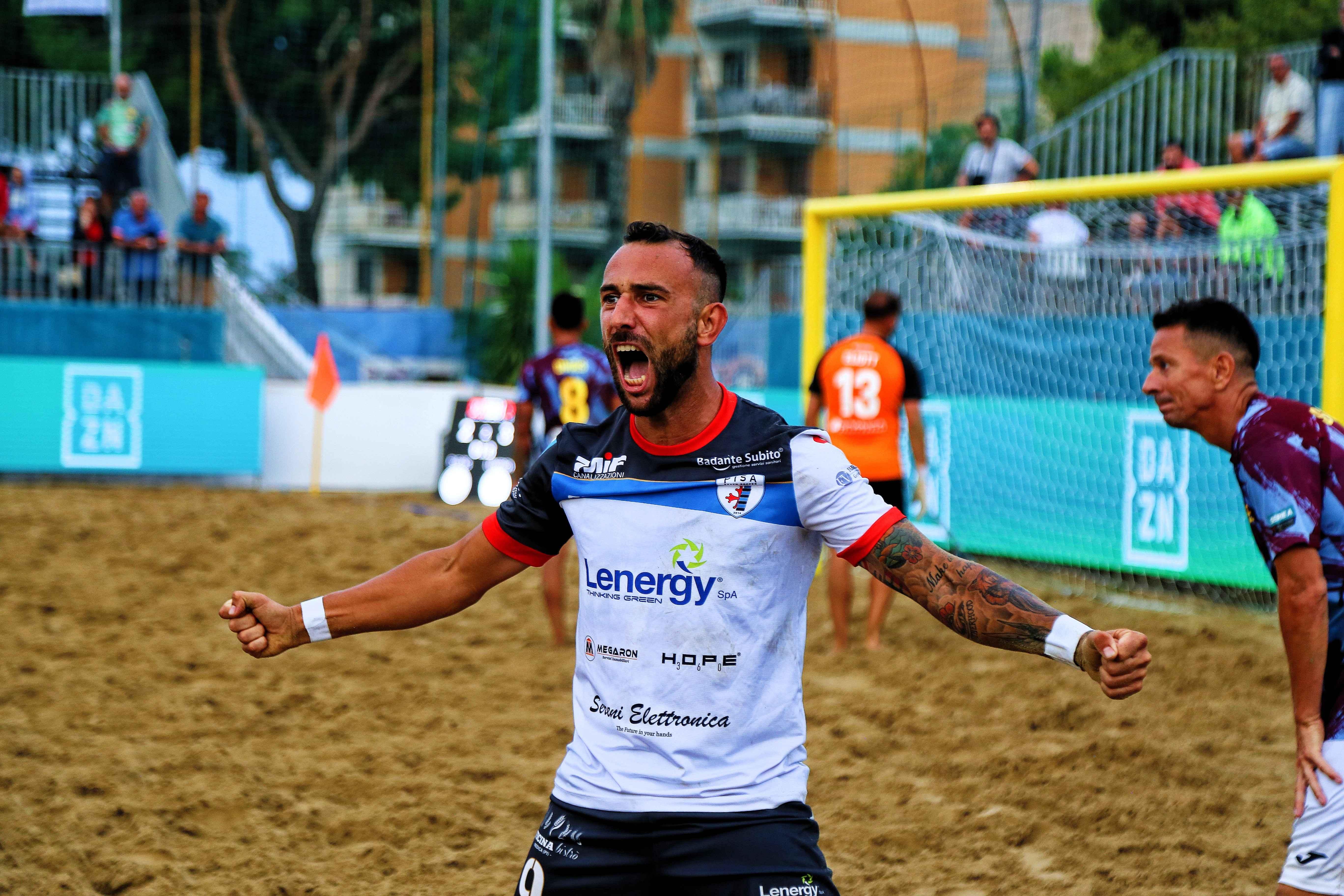 Lenergy Pisa Beach Soccer in finale Scudetto