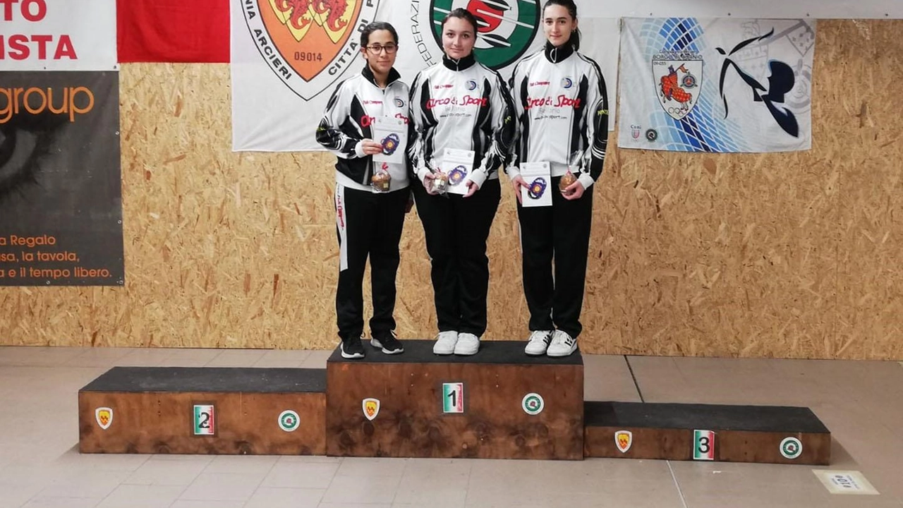 Tiro con l’arco. Brillano le ragazze della Bellaria