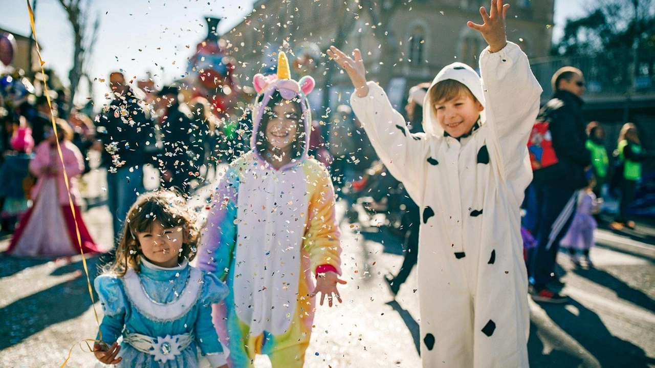 Una festa di carnevale