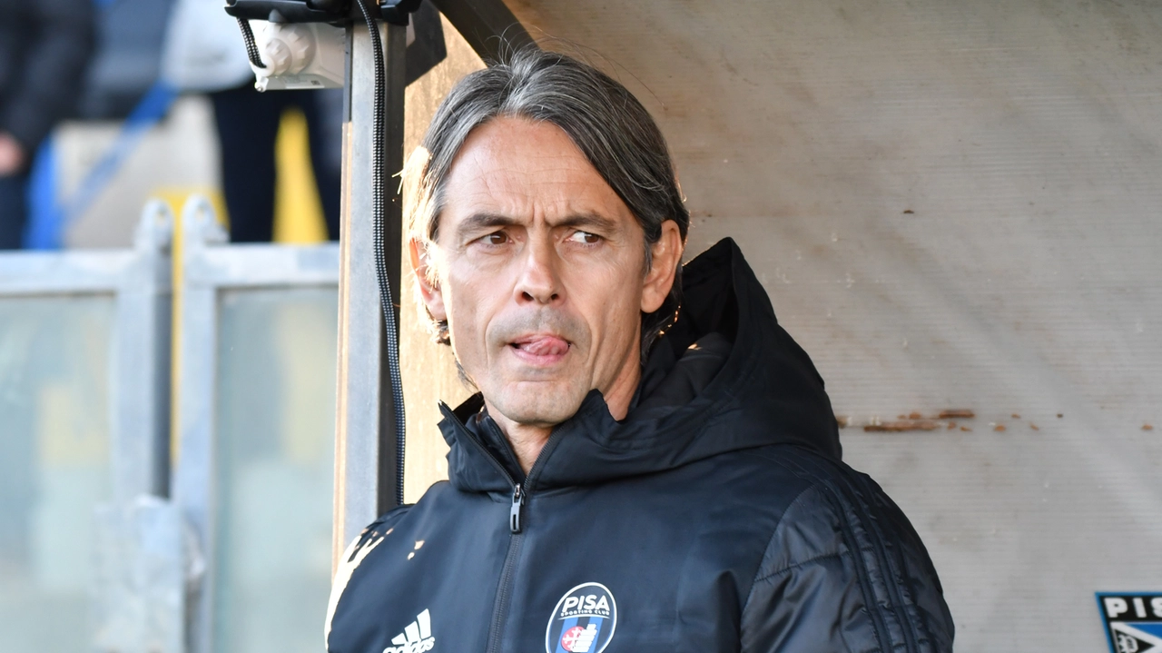 Il tecnico del Pisa, Filippo Inzaghi