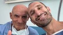 Giorgio Chiellini con il padre Fabio, stimatissimo medico ortopedico