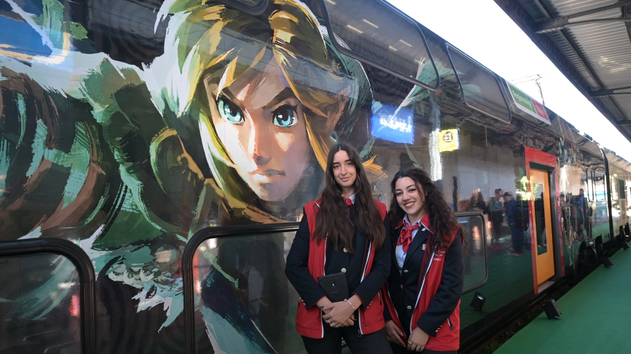 Lucca Comics & Games, in stazione arriva il treno “The Legend of Zelda”