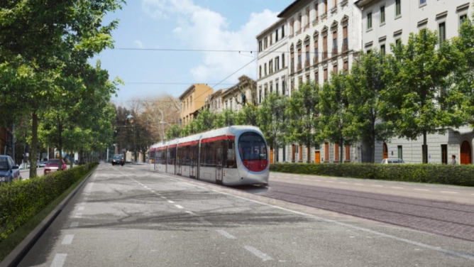 Come sarà la nuova linea della Tramvia