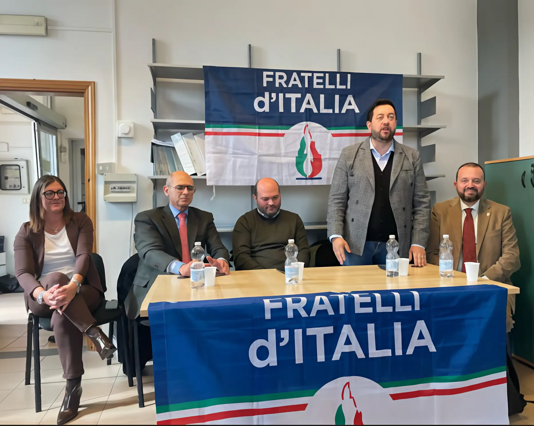 Fdi con Torselli per parlare di sicurezza: "Serve presidio fisso della Municipale"