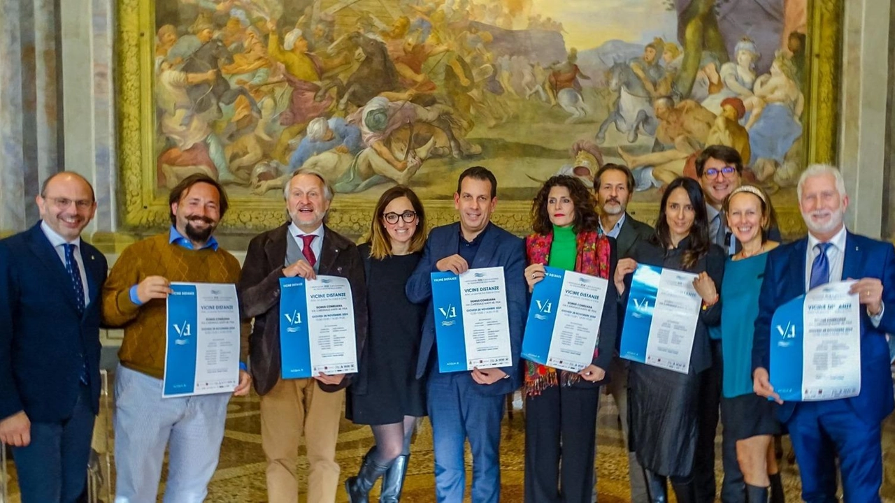 La presentazione dell’evento «Vicine Distanze» a Palazzo Gambacorti