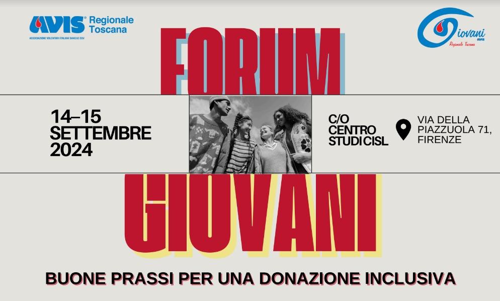 Sangue, Forum Giovani Avis Toscana lancia buone prassi per una donazione inclusiva