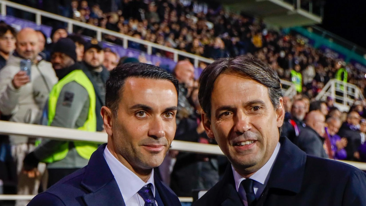 1° dicembre 2024: Palladino e Inzaghi sorridenti prima dell’inizio della partita