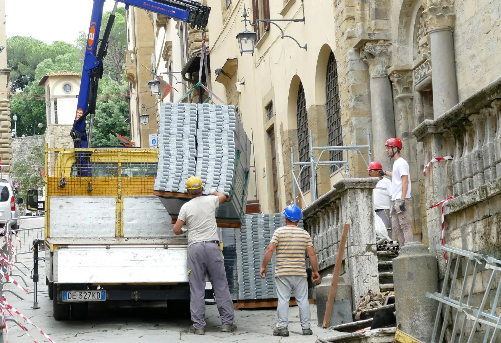 Pieve, già consegnati i lavori. Vescovo: "Partiranno a breve"