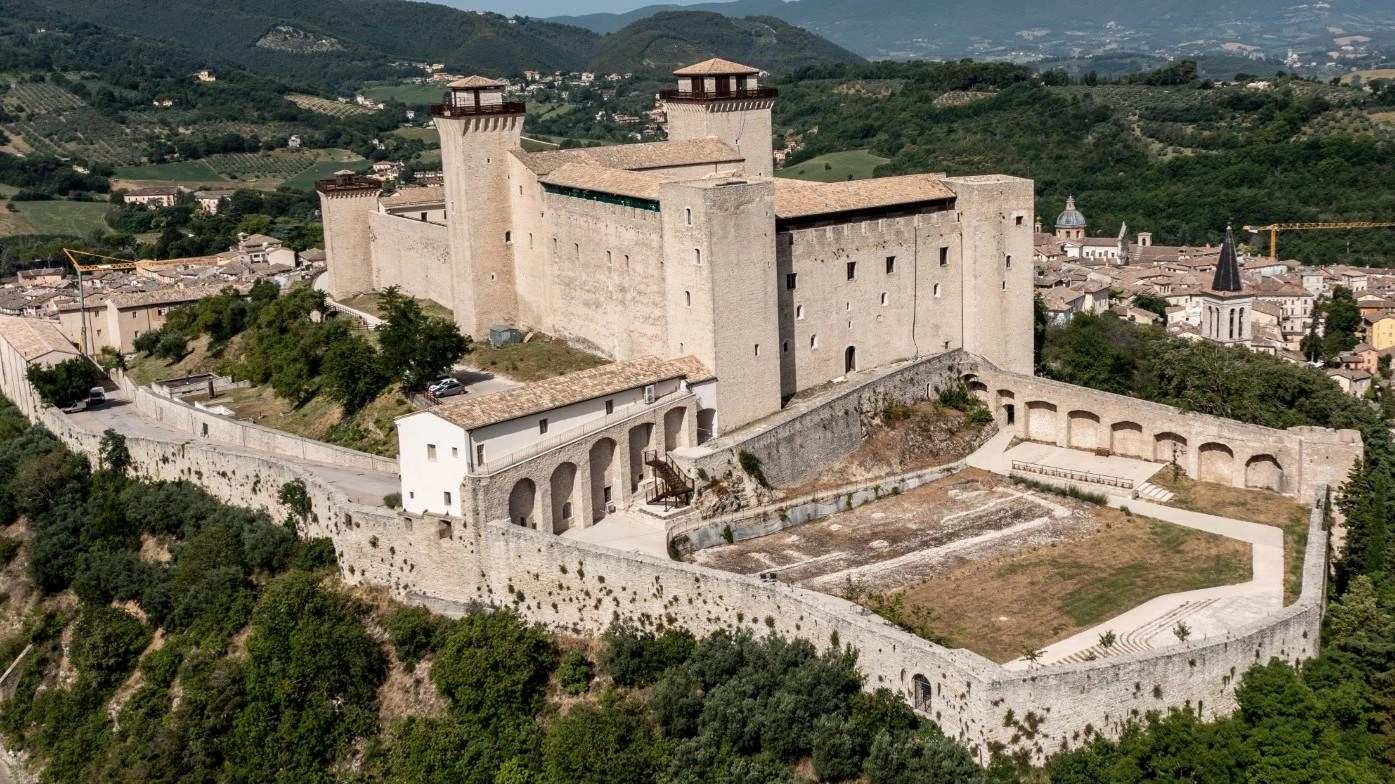Meraviglie a Spoleto: per la prima volta si aprono i percorsi panoramici delle Torri della Rocca Albornoz