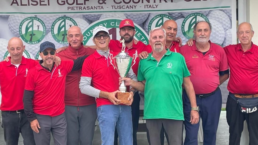 Il team vincitore della «Alisei Cup»