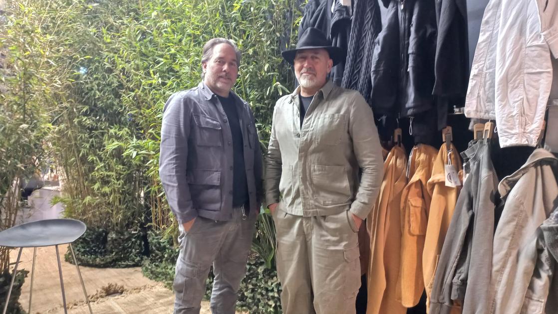 A Pitti lo stand tra gli alberi. “La nostra collezione è un impegno per l’ambiente”