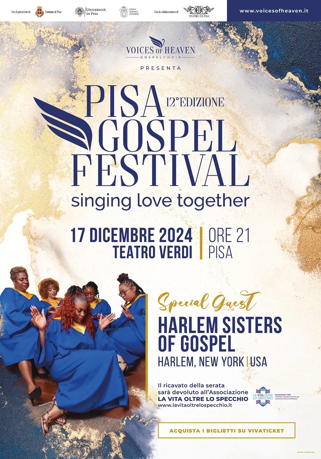 Stasera la dodicesima edizione del Pisa Gospel Festival