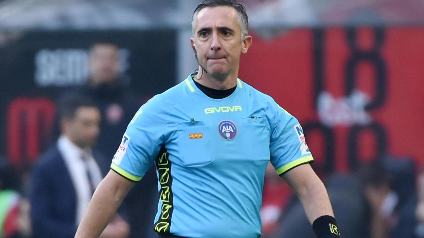 Gianluca Aureliano arbitro all’Olimpico