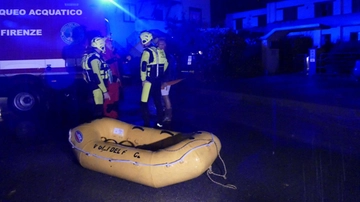 Diluvio sulla Toscana, ora occhi puntati sui livelli di fiumi e torrenti