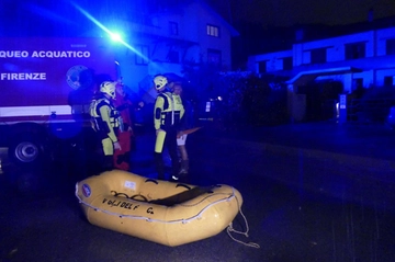 Diluvio sulla Toscana, ora occhi puntati sui livelli di fiumi e torrenti