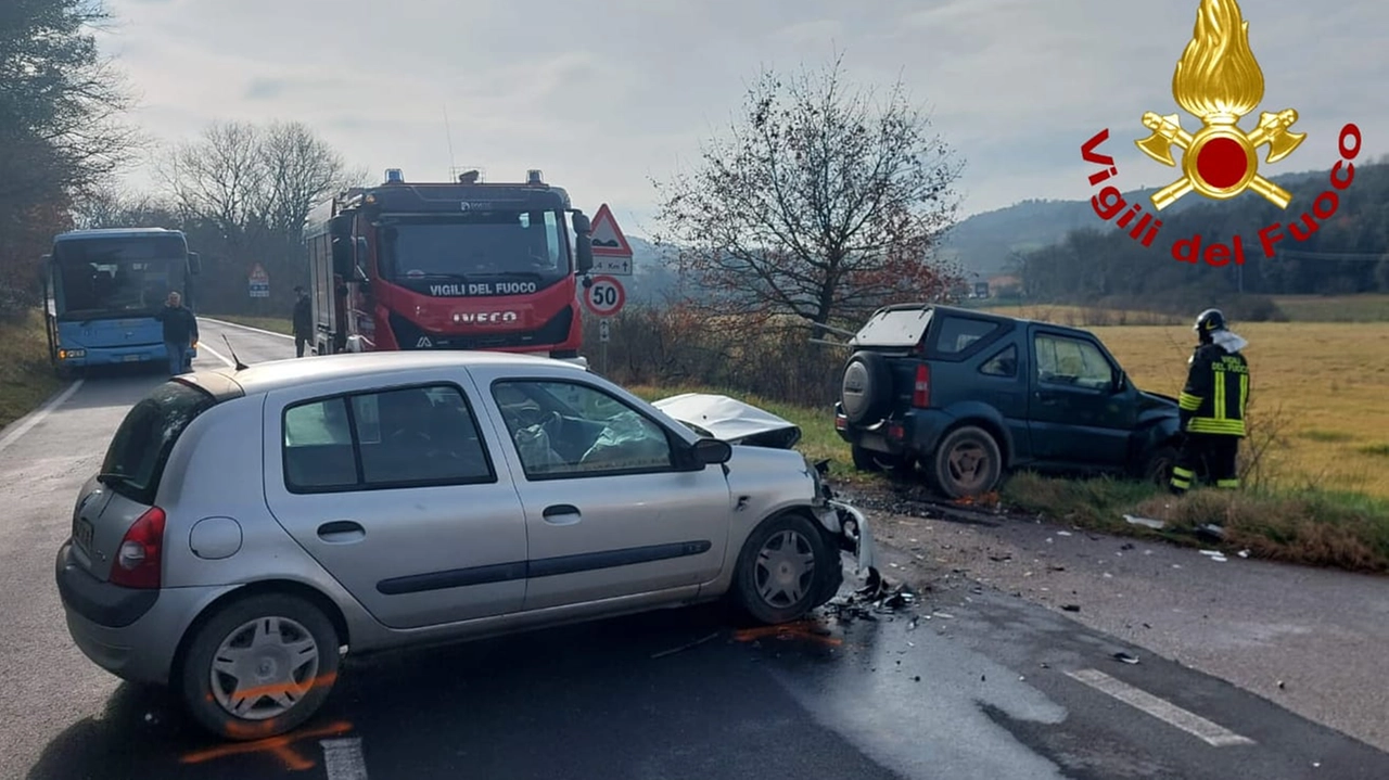 La scena dell'incidente