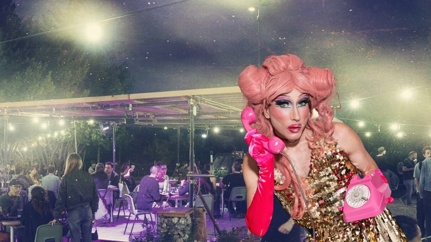 La drag queen Monella Rai, protagonista di Ultracorpi Festival