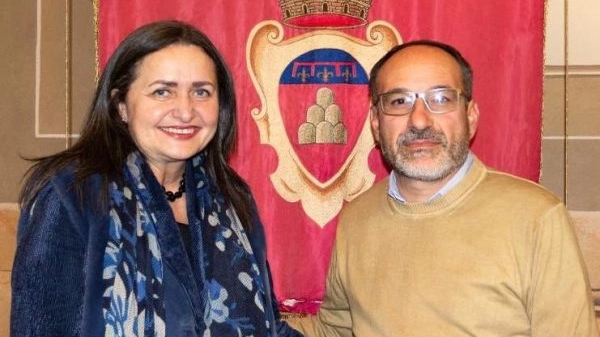 I consiglieri Cristina Rossi e Fabio Camiciottoli.