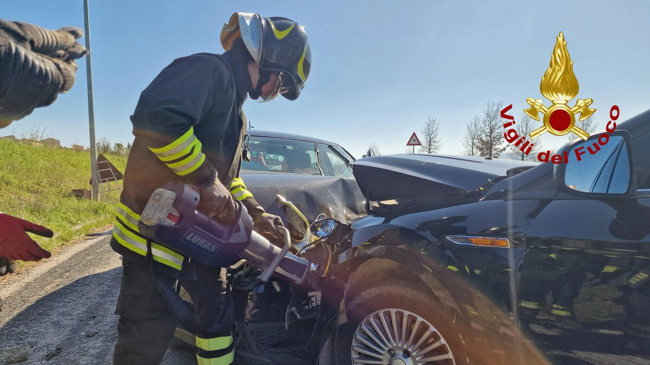 La scena dell'incidente