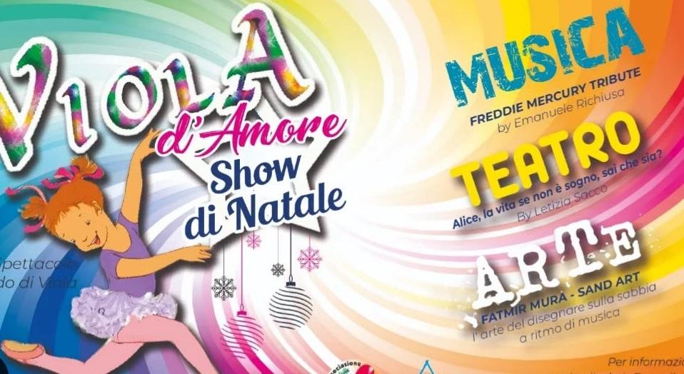 Campi, in scena lo spettacolo solidale Viola d’Amore show di Natale