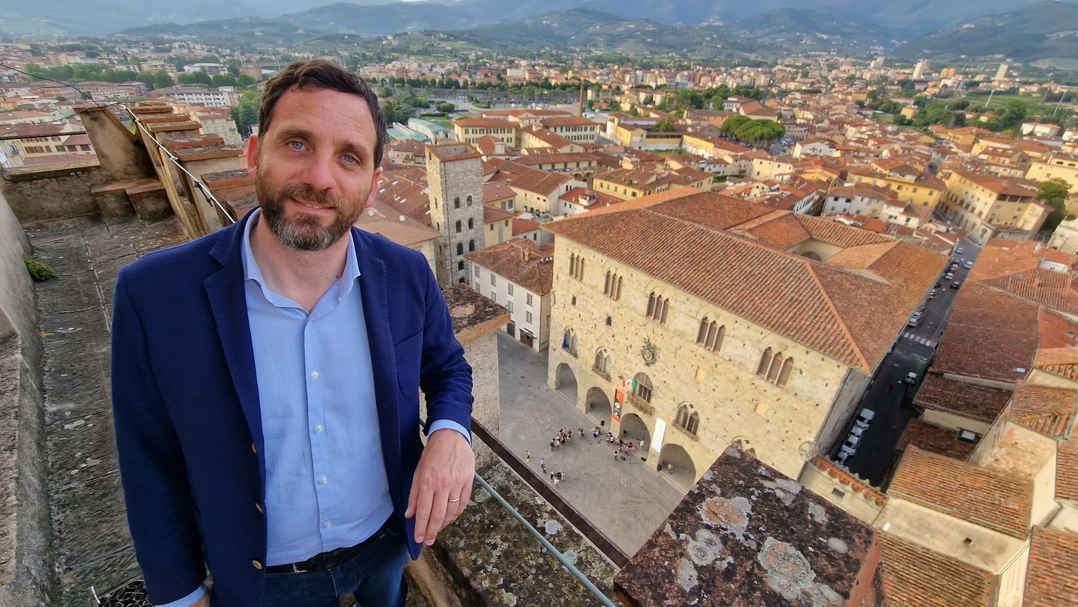 Alessandro Tomasi, attuale sindaco di Pistoia (Acerboni / FotoCastellani)