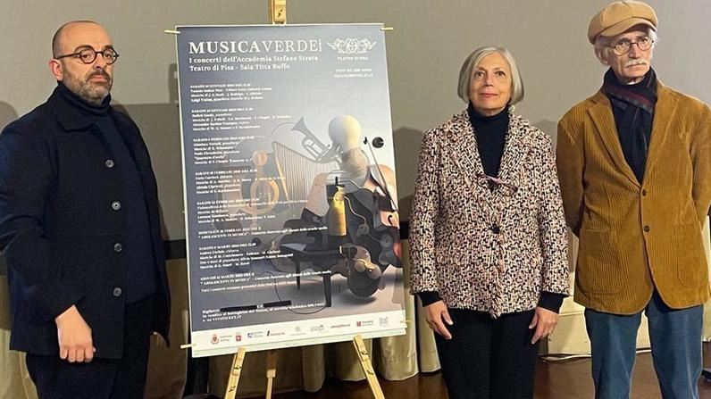 Diego Fiorini, Milli Russo e. Marco Borghini alla presentazione di MusicaVerde