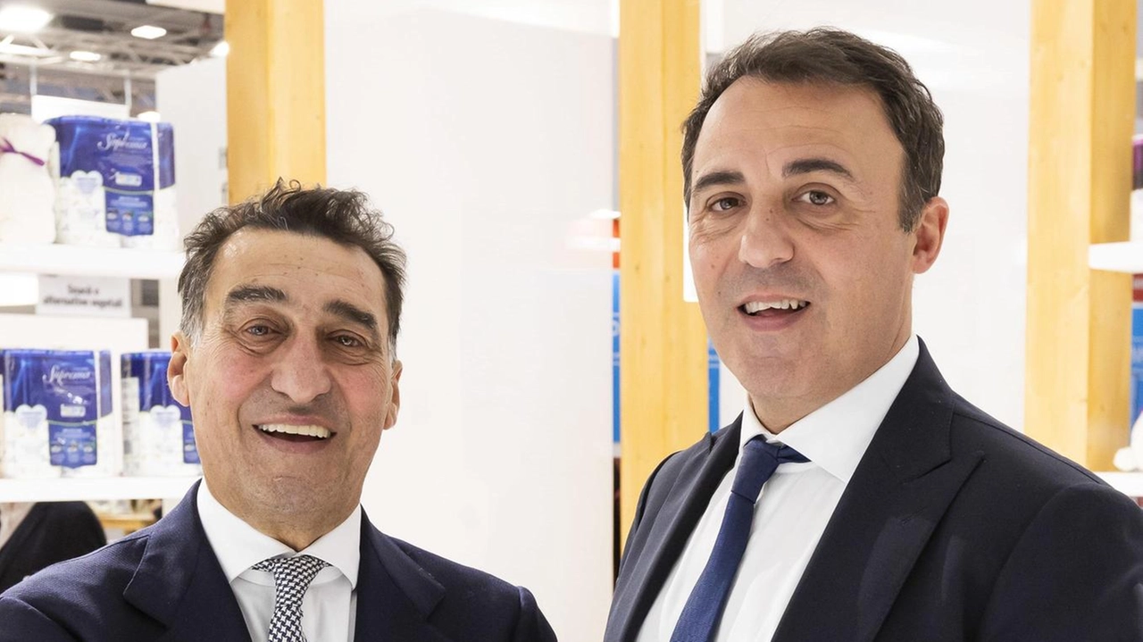 Il presidente Eurovast, Vincenzo Romano e il ceo Umberto Romano