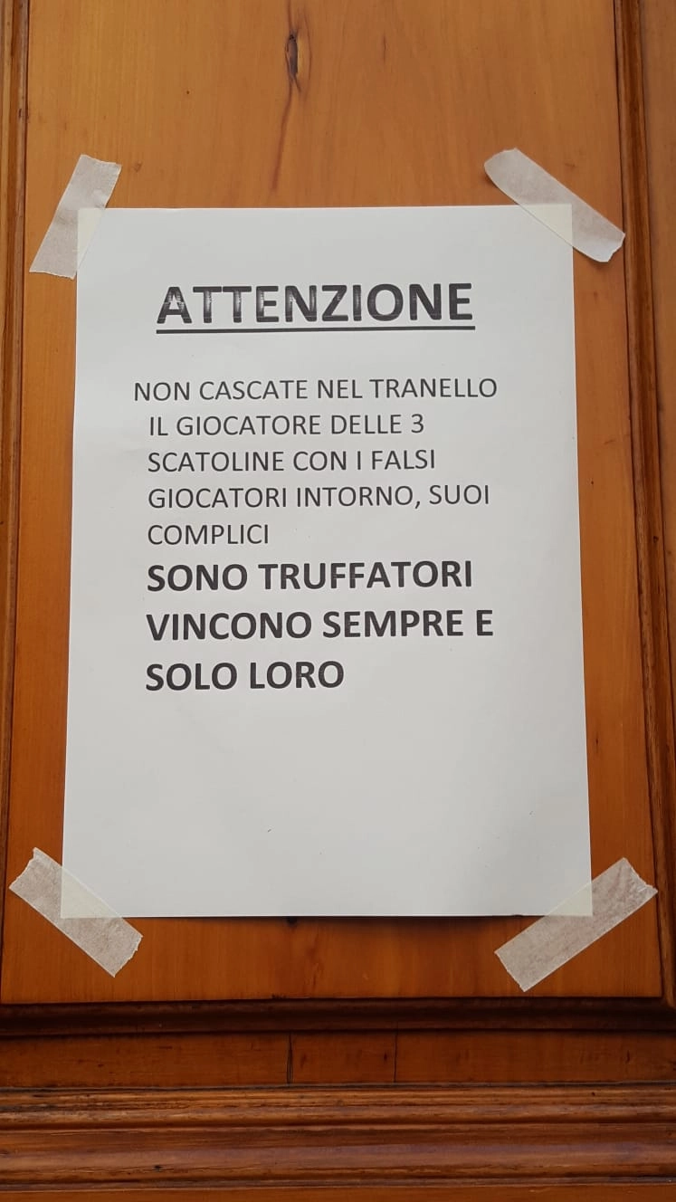 Uno dei cartelli