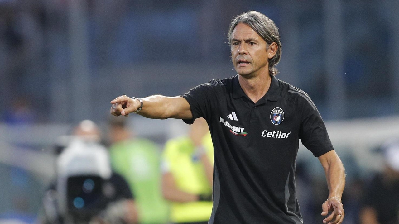 Il tecnico del Pisa Sporting Club Filippo Inzaghi ha presentato l’incontro di Coppa Italia contro il Frosinone