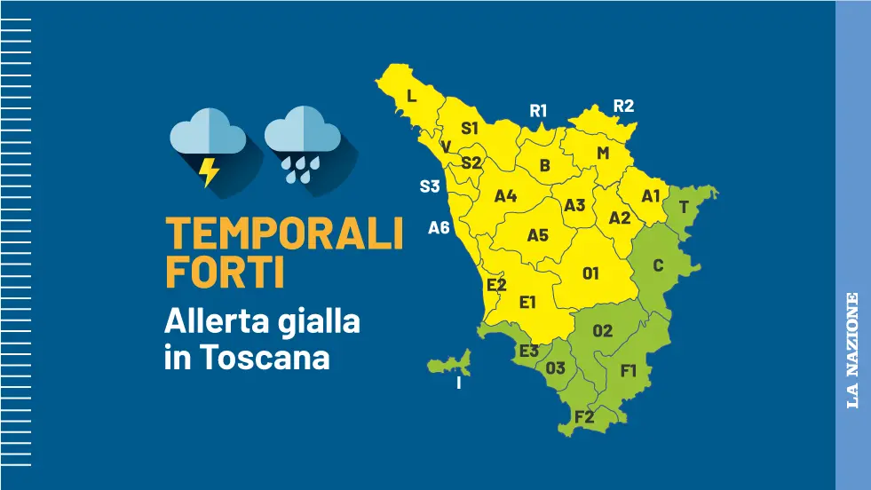 Temporali Forti E Grandine, Arriva Il Maltempo In Toscana: Allerta ...