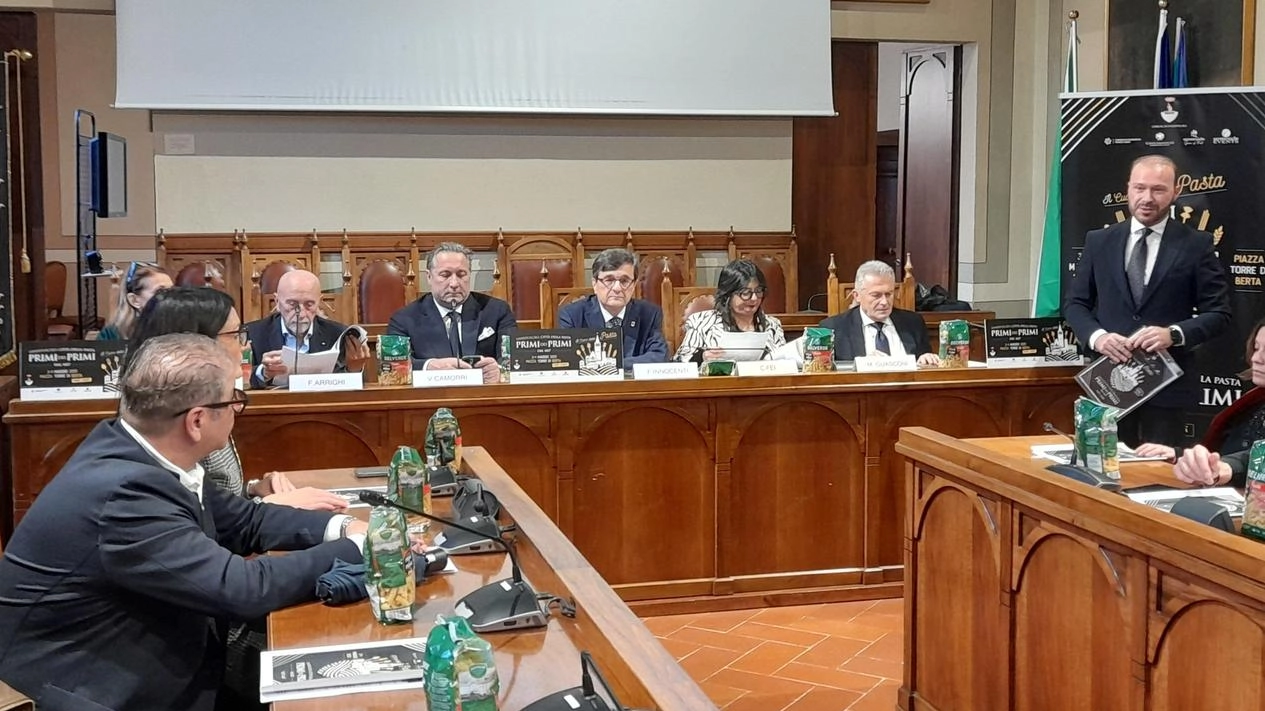 Un momento della presetnazione del festival che si terrà a Sansepolcro