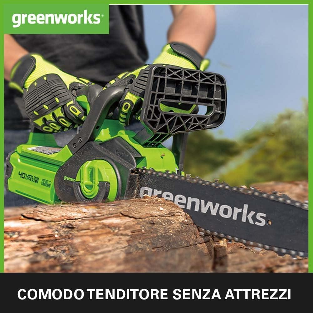 Leggera, maneggevole e senza emissioni: Greenworks G40CS30II, la motosega a batteria perfetta per ogni esigenza, in promozione per poche ore