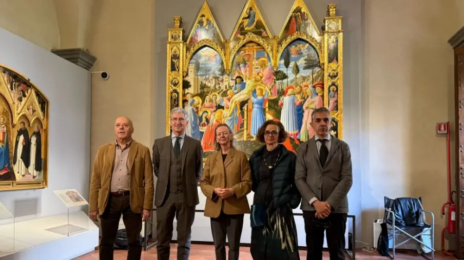 Firenze, torna la Deposizione di Santa Trinita del Beato Angelico al Museo di San Marco