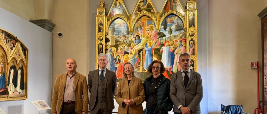 Firenze, torna la Deposizione di Santa Trinita del Beato Angelico al Museo di San Marco