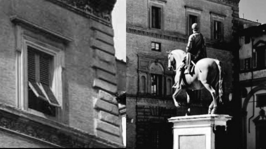 Firenze, la finestra sempre aperta in piazza Ss Annunziata