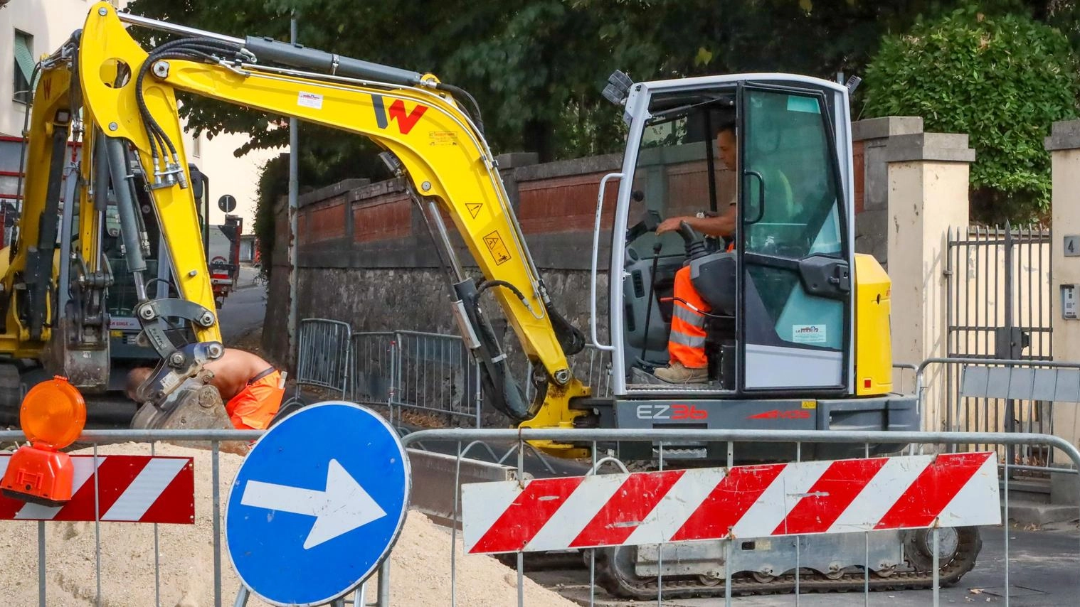 Cantieri sulle strade. Modifiche alla viabilità