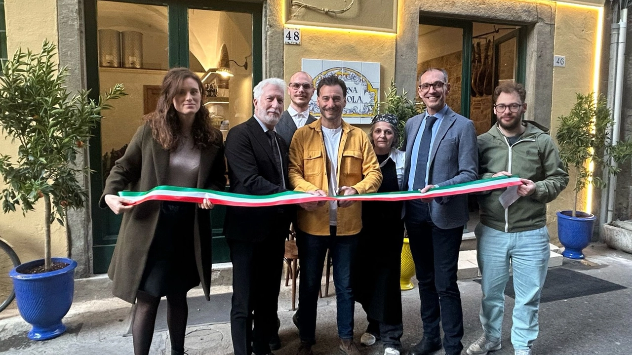 L'inaugurazione del locale