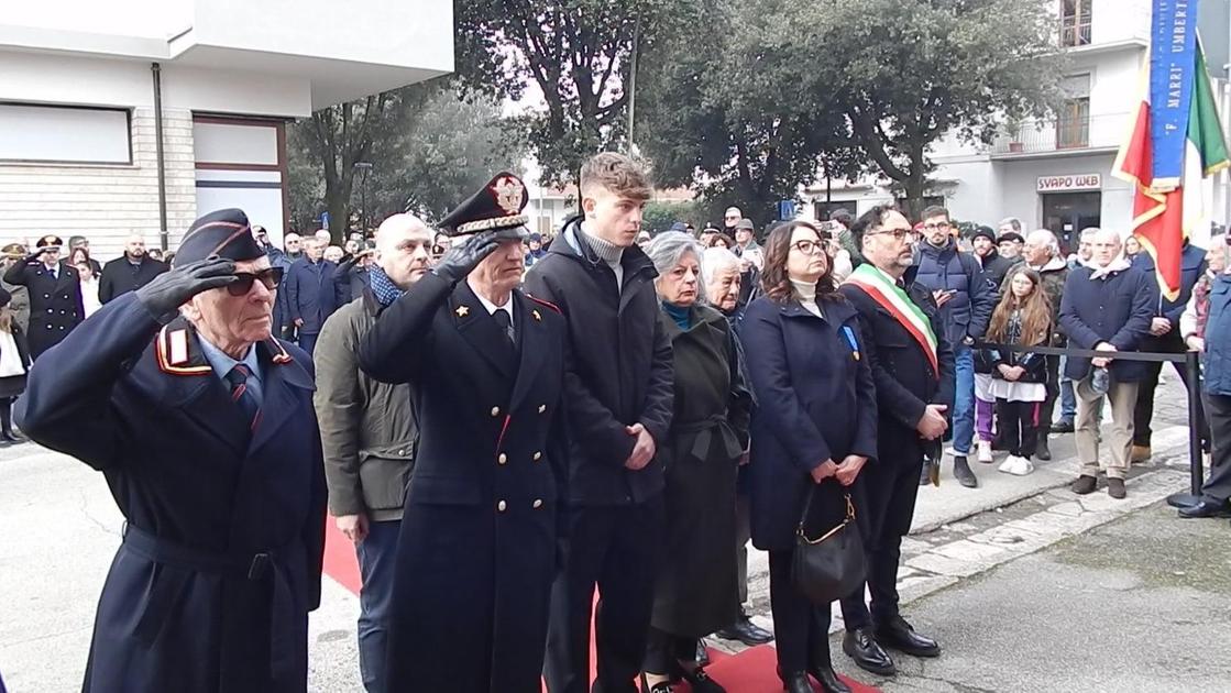 L’omaggio a Fezzuoglio. Umbertide non dimentica il suo carabiniere eroe