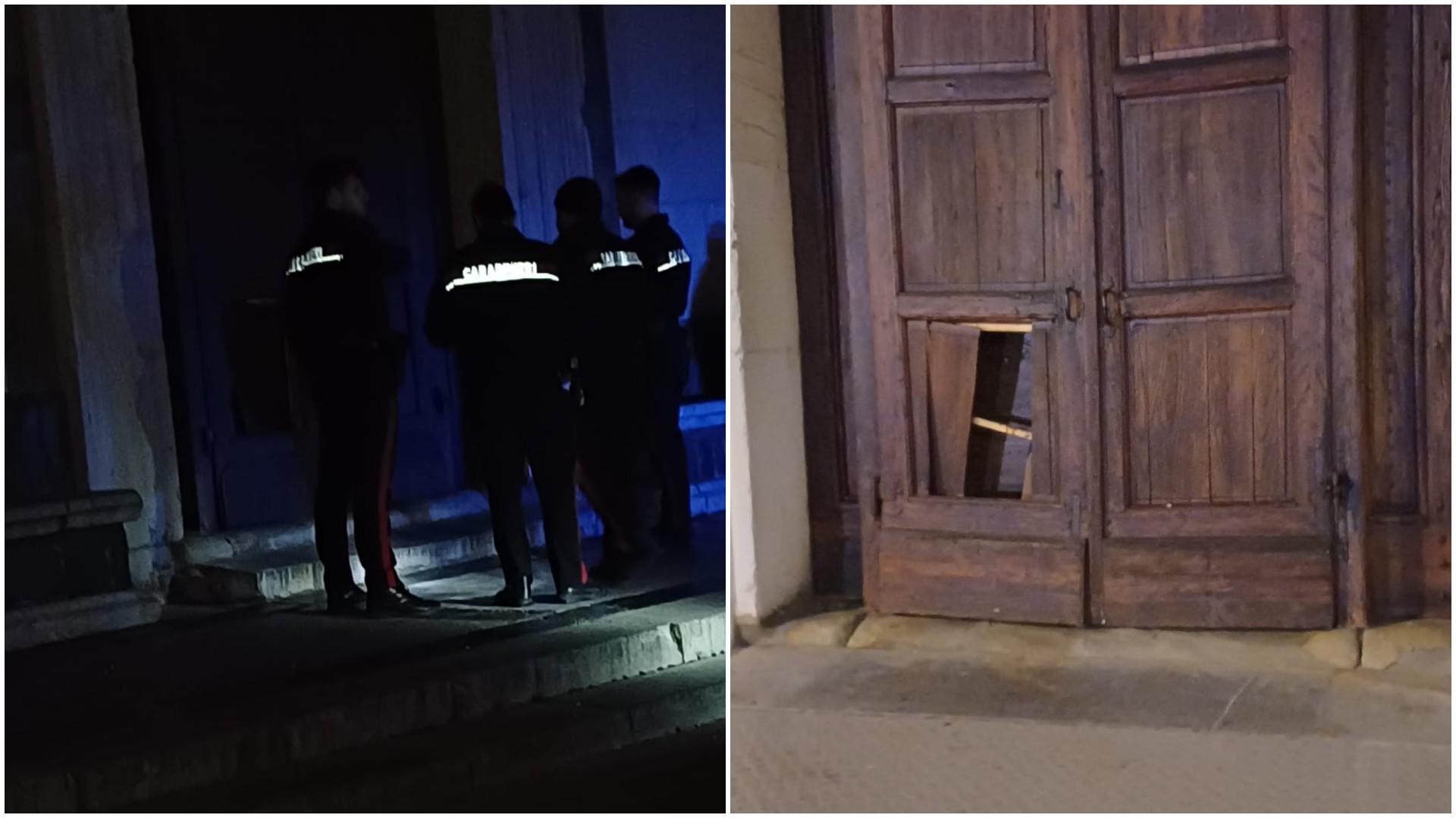 Vandali contro la basilica delle Carceri, danneggiati gli ingressi