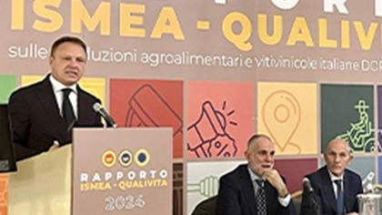 L’intervento del ministro dell’Agricoltura Francesco Lollobrigida alla presentazione del rapporto Ismea-Qualivita