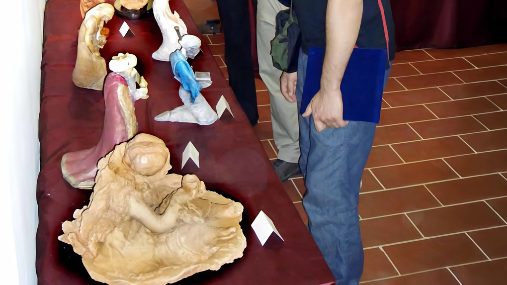 museo della figurina di Coreglia Antelminelli arriva un busto di Garibaldi in occasione del 50esimo della nascita della struttura (foto Borghesi)