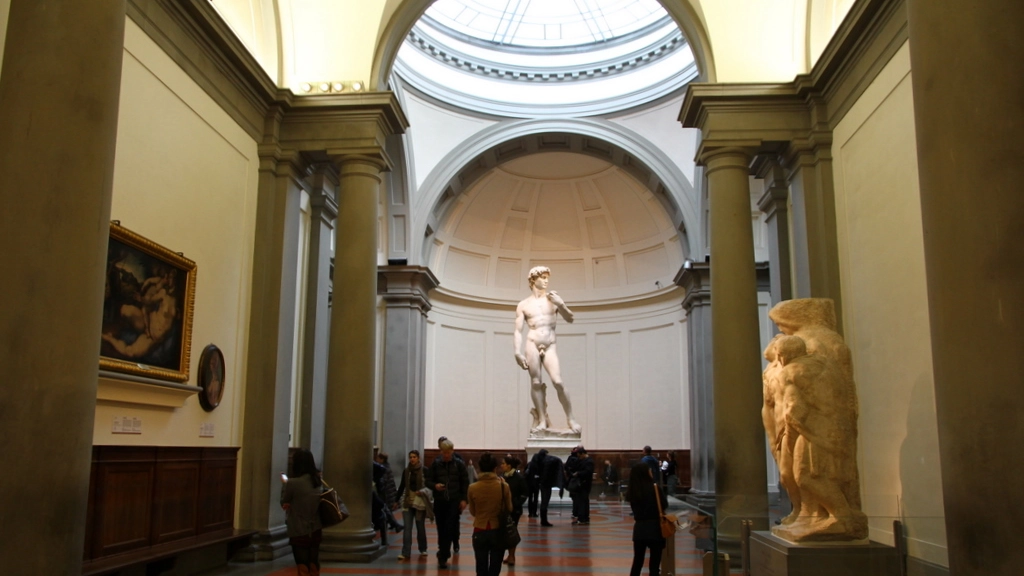 La Galleria dell'Accademia a Firenze