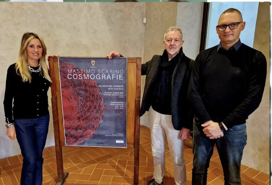 L’artista Massimo Scarino protagonista a Palazzo del Podestà con "Cosmografie”