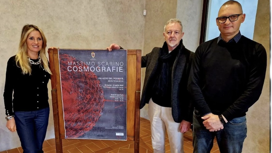 La presentazione della mostra Cosmografie