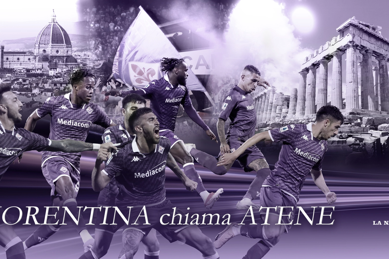 Fiorentina ad Atene per la finale di Conference League